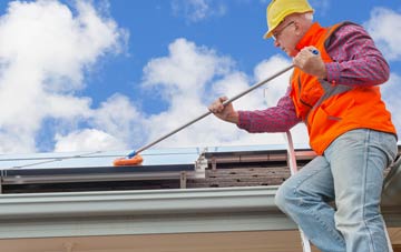 Crossroads soft wash roof cleaning